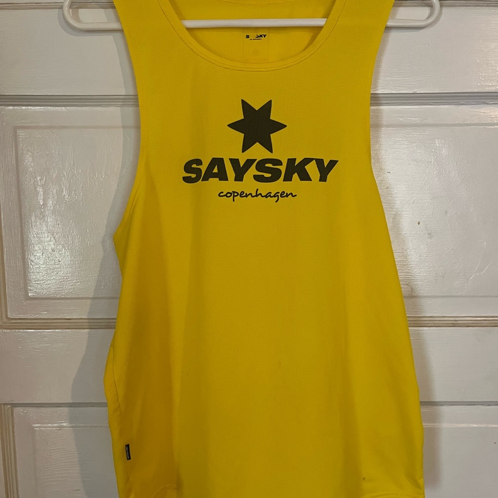 SAYSKY Yellow Tank Top